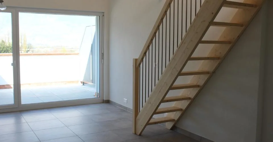 Bex : charmant studio avec vue imprenable