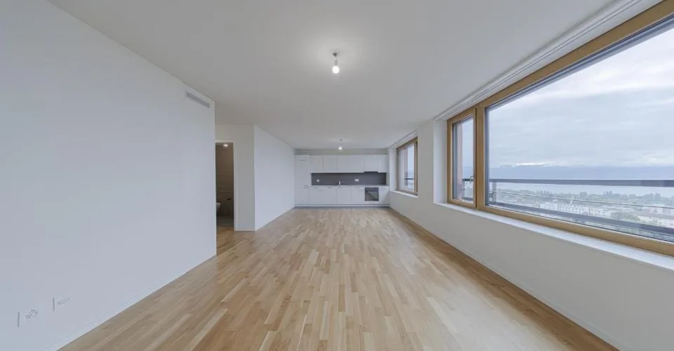 Magnifique studio de 47 m² avec vue panoramique sur le lac Léman