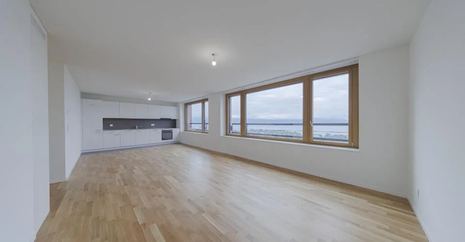 Magnifique studio de 47 m² avec vue panoramique sur le lac Léman