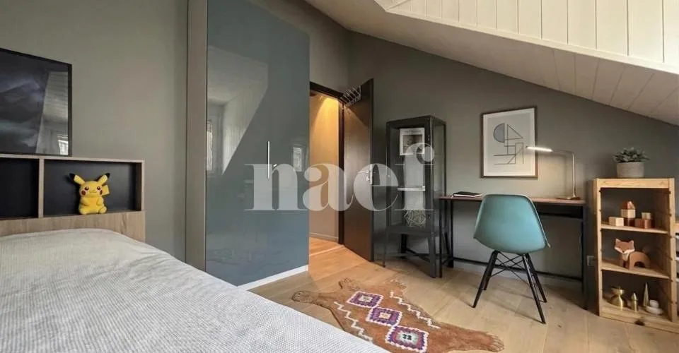 Spacieux duplex de 4.5 pièces d'environ 148 m² à Founex – Vue dégagée sur le lac et les montagnes