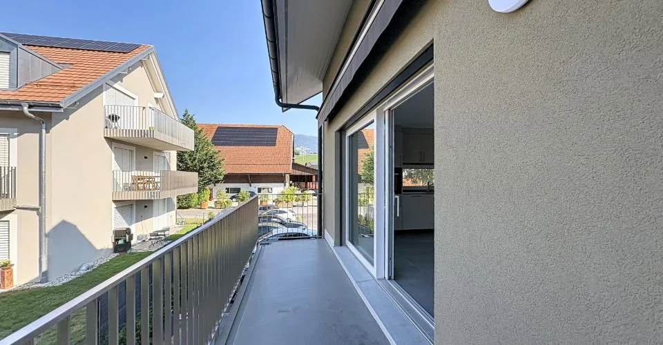 Magnifique appartement de 3.5 pièces dans construction neuve Minergie situé à Mathod