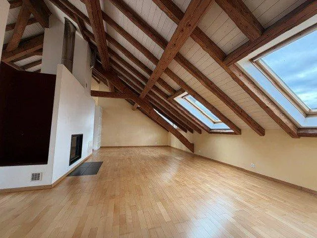 Magnifique loft de 3.5 pièces avec cheminée et grands espaces