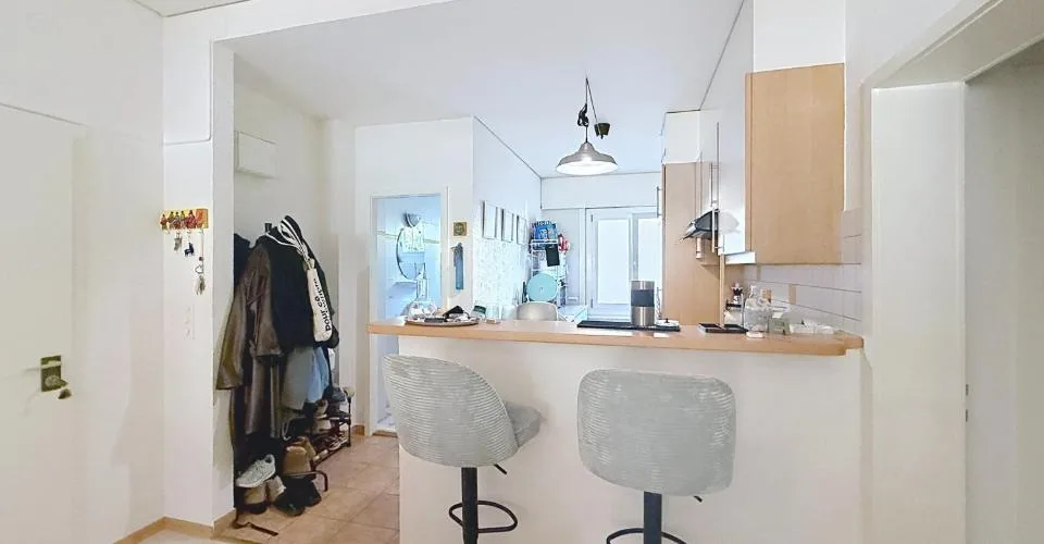 Bel appartement de 2.5 pièces au rez de chaussée