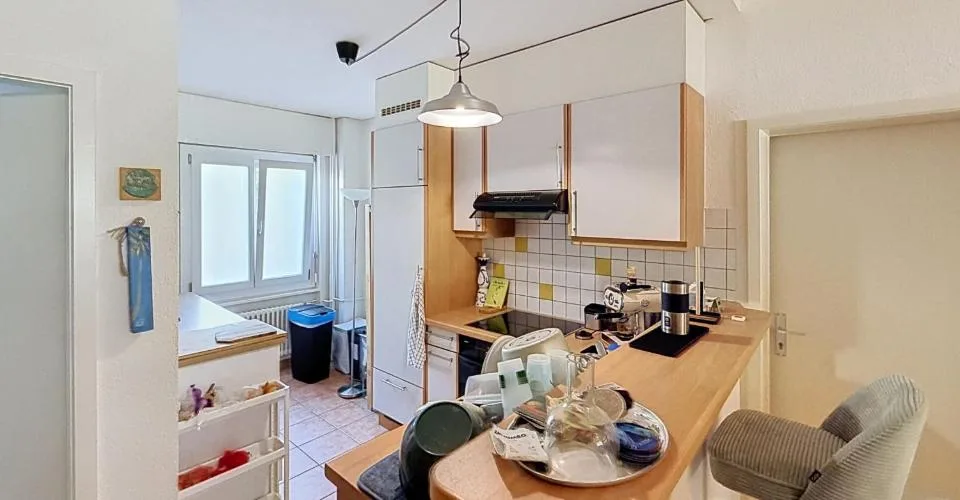 Bel appartement de 2.5 pièces au rez de chaussée