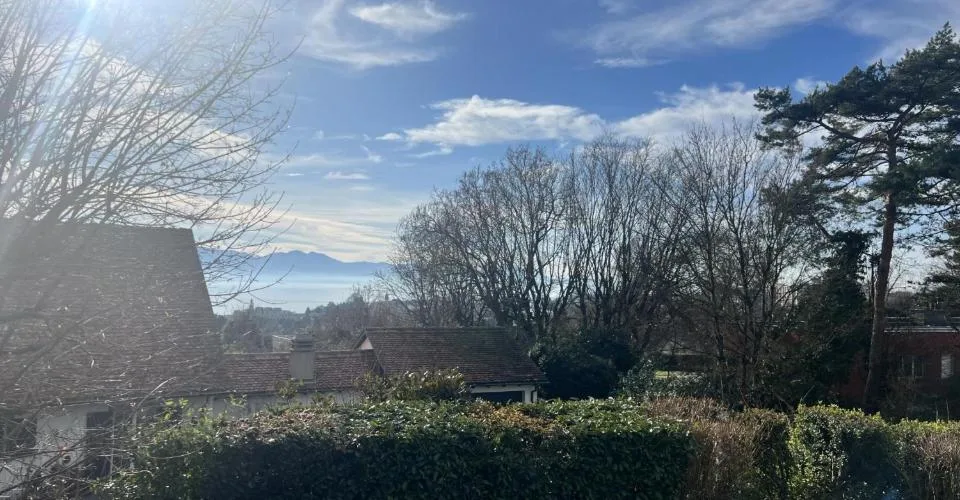 Magnifique appartement avec vue sur le la Léman