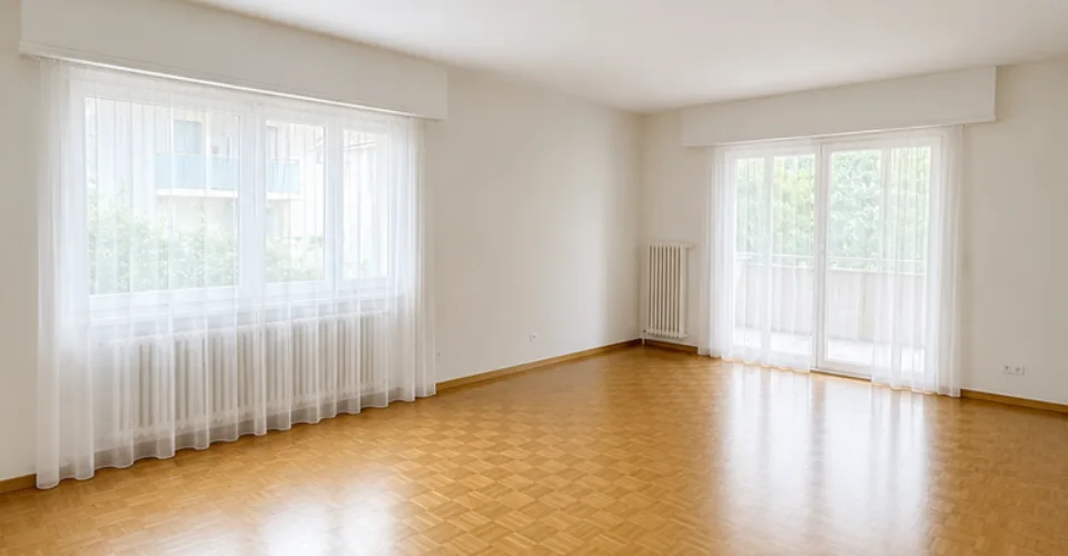 Appartement de 3.5 pièces au rez situé en plein coeur de Pully