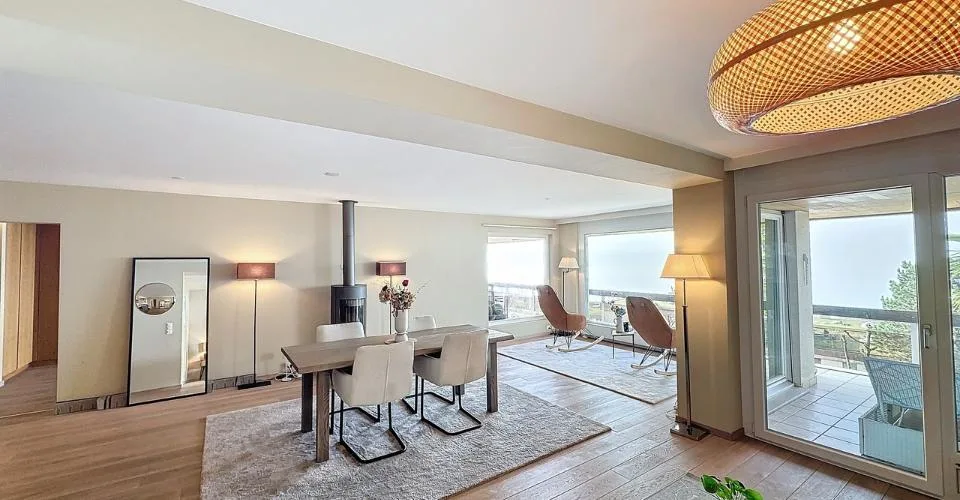 EXCLUSIVITÉ I Magnifique appartement de 4 pièces avec vue lac