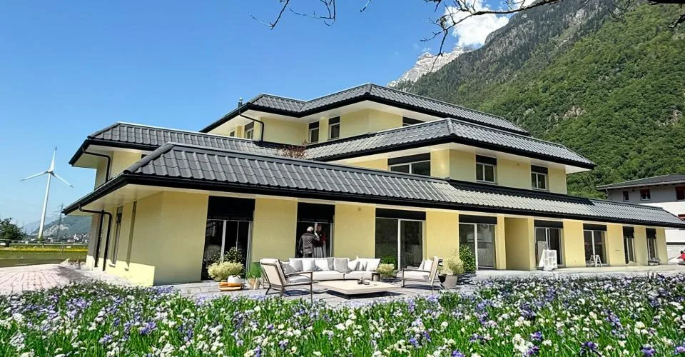 Magnifique 4.5 pièces neuf , terrasse XXL et vue sur les montagnes