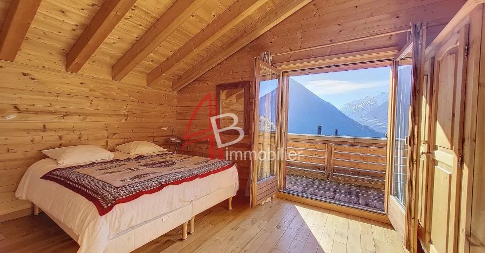 Chalet de luxe à louer à l’année – 6 pièces – 232 m² – Val de Bagnes (Cries).
