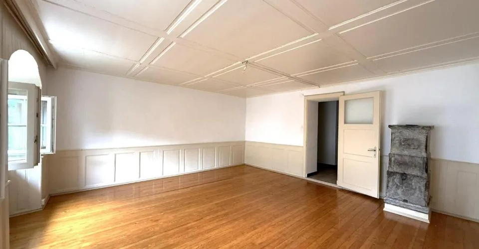Appartement de charme de 3.5 pièces au rez de chaussée