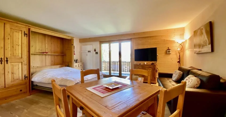 Beau Studio à louer à la semaine en plein centre de Crans-Montana !