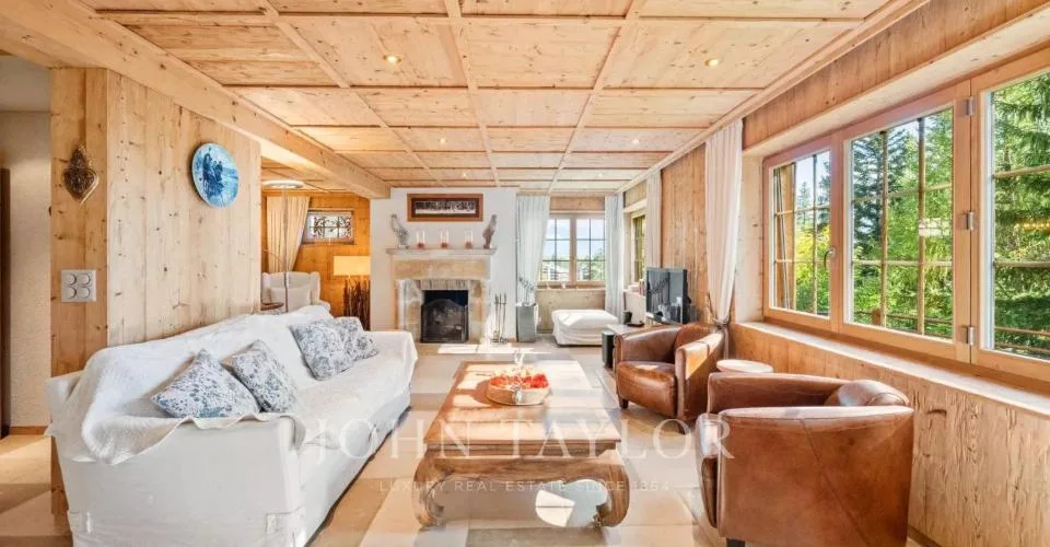 Location : Chalet Cocooning au centre de Crans