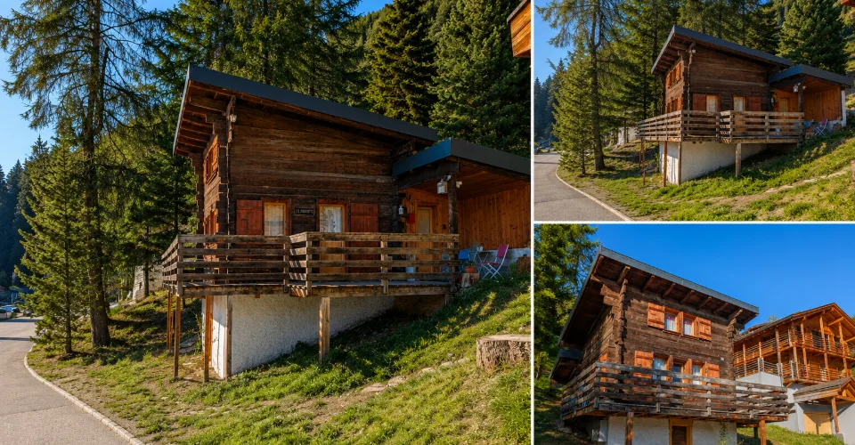 Chalet cosy avec terrasse à Saint-Luc