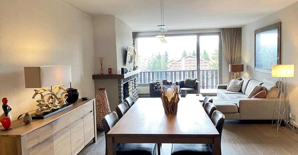 LOCATION SEMAINE 4,5 pièces de standing à deux pas du centre de Crans – Foto 4 von 12