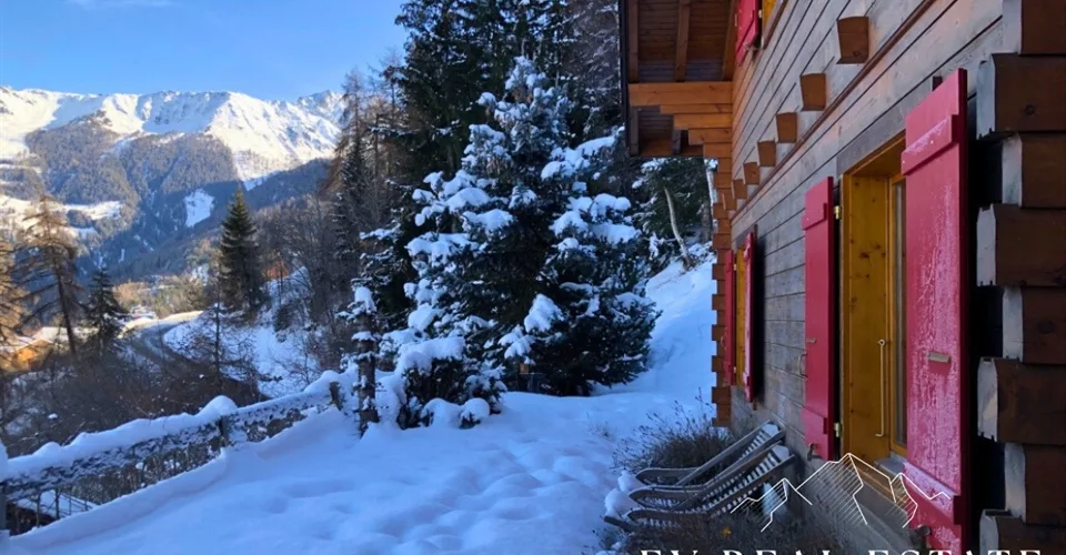 Chalet pour 10 personnes à La Tzoumaz