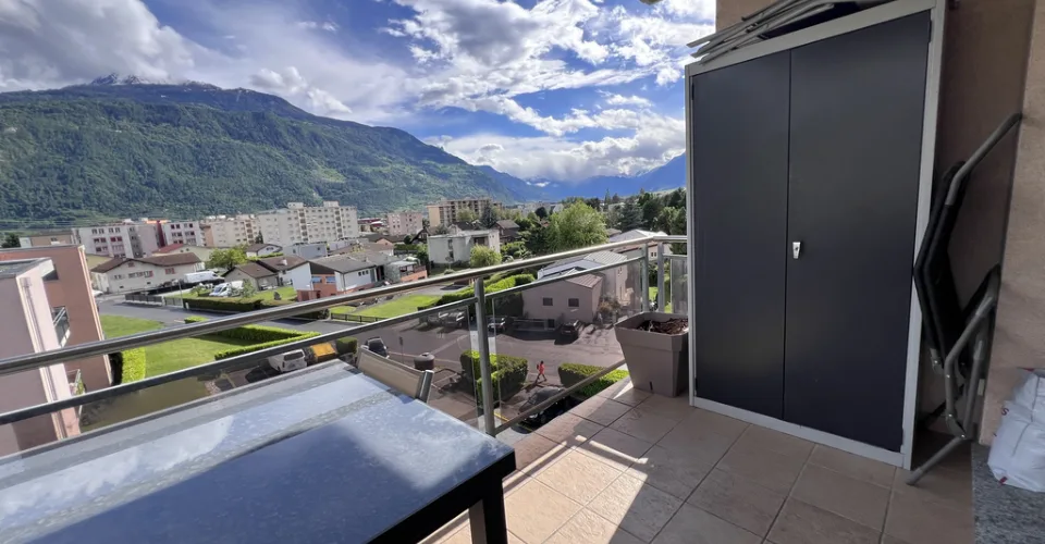 Appartement de 3.5 pièces proche de la gare de Conthey