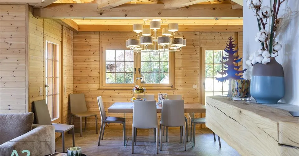 CHALET HAUT DE GAMME À RANDOGNE - LOCATION SEMAINE OU MOIS