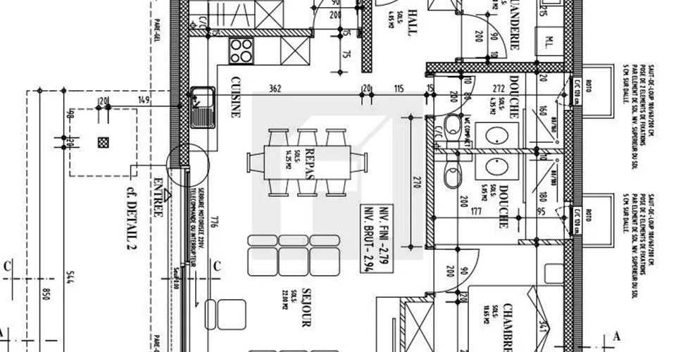 Appartement de 3.5 pièces à louer à Brignon Mobilité réduite
