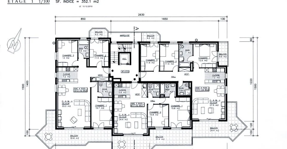 À louer bel appartement à Ardon