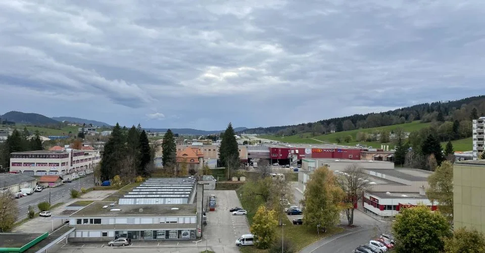 Bel appartements de 3pces rénové avec balcon et vue