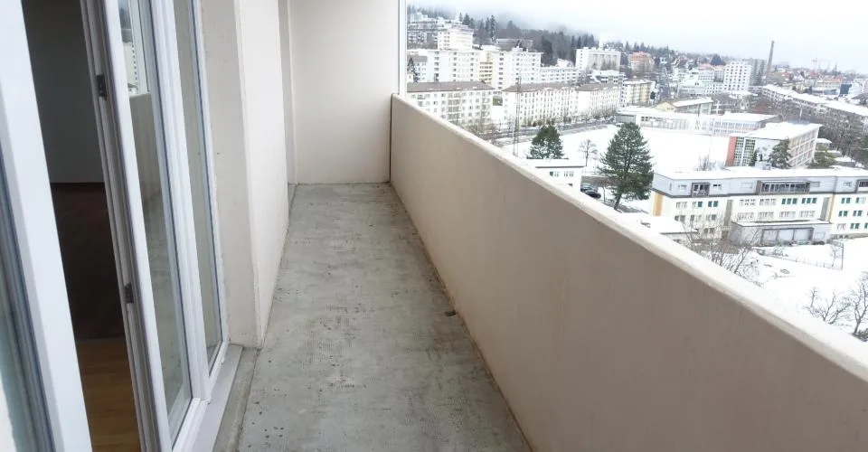 Bel appartements de 3pces rénové avec balcon et vue