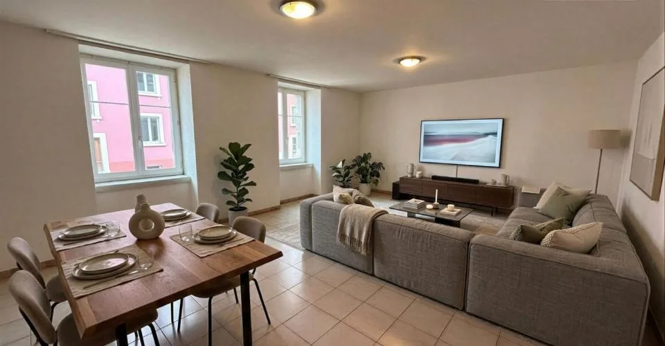 Grand appartement de 2.5 pièces à La Chaux-de-Fonds