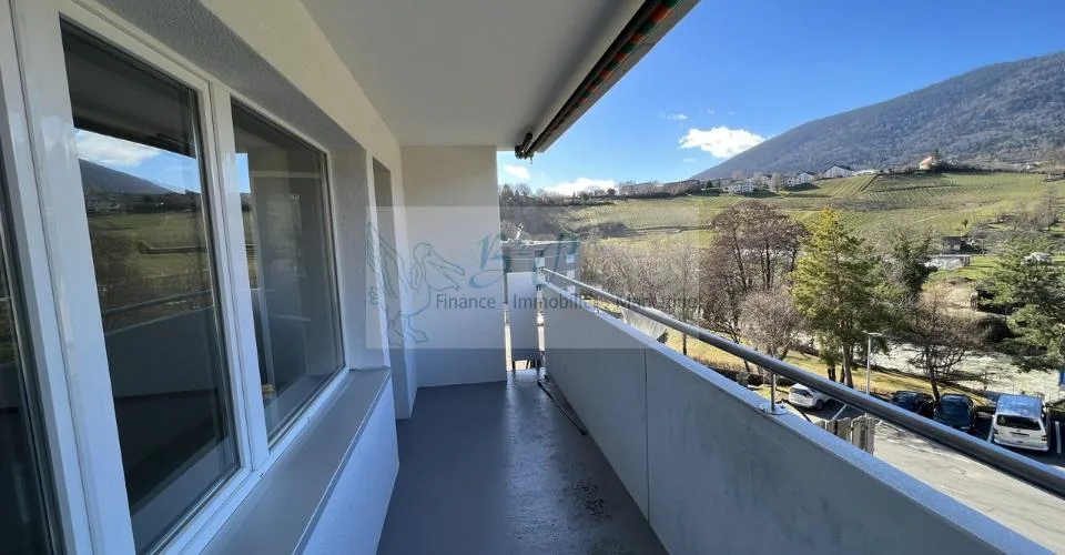 Grand appartement de 3.5 pièces avec une belle vue sur Boudry.