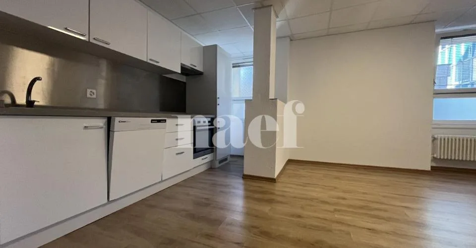 Vaste studio rénové au centre-ville