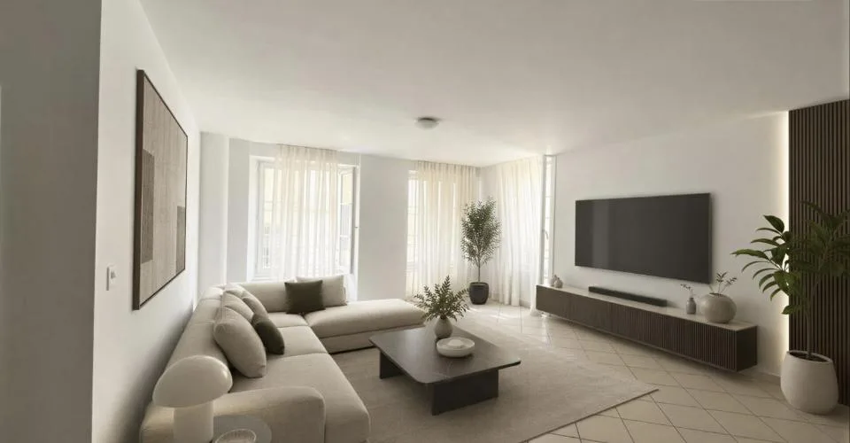 Grand appartement de 3,5 pièces au Centre-ville de Neuchâtel (zone piétonne)
