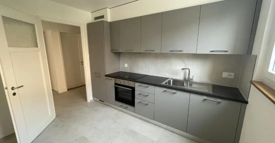 Appartement rénové de 3 pièces