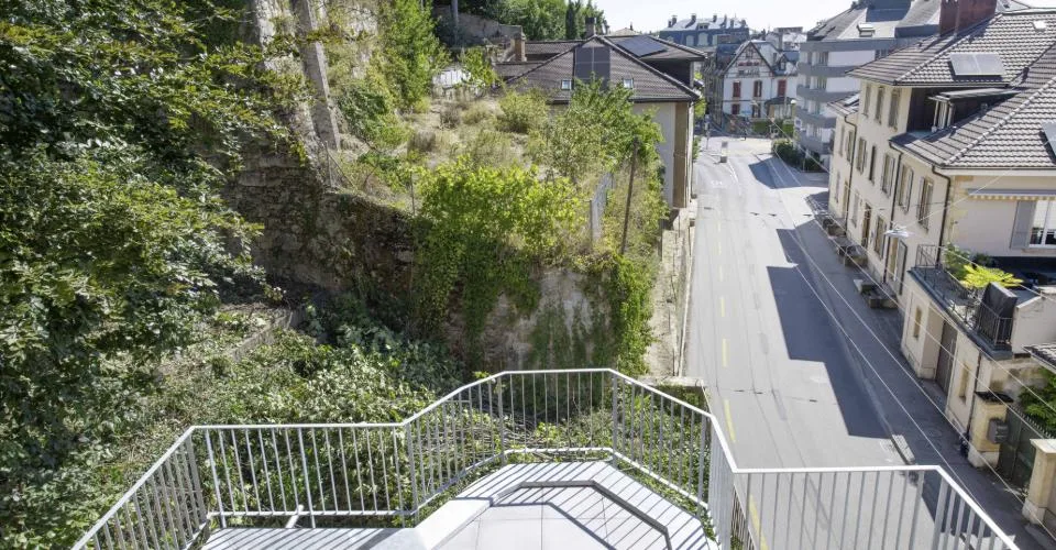 Appartements de 2 pièces à Neuchâtel, avec jardin commun et coin potager