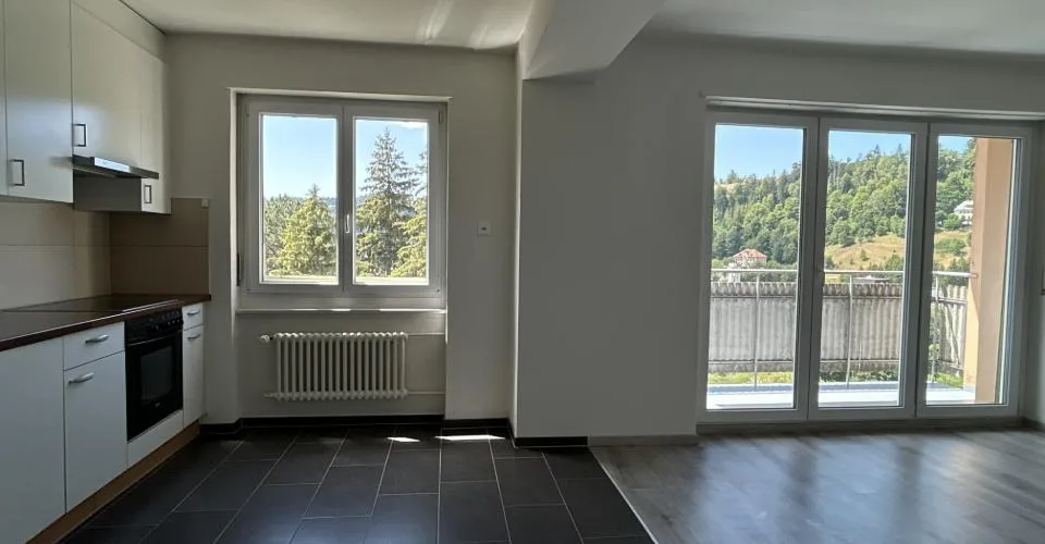 Charmant 2,5 pièces avec vue imprenable et 1er loyer net offert !