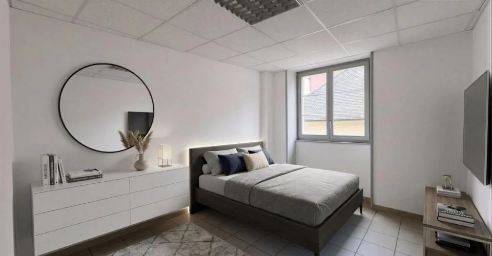 Grand appartement de 3,5 pièces au Centre-ville de Neuchâtel (zone piétonne)