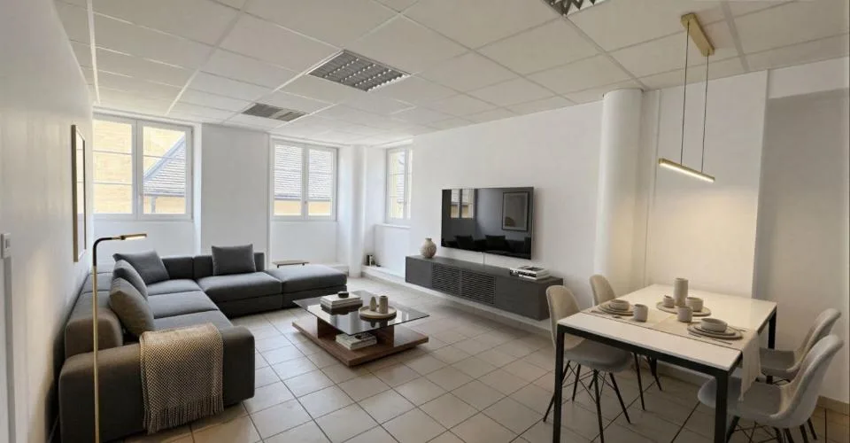 Grand appartement de 3,5 pièces au Centre-ville de Neuchâtel (zone piétonne)
