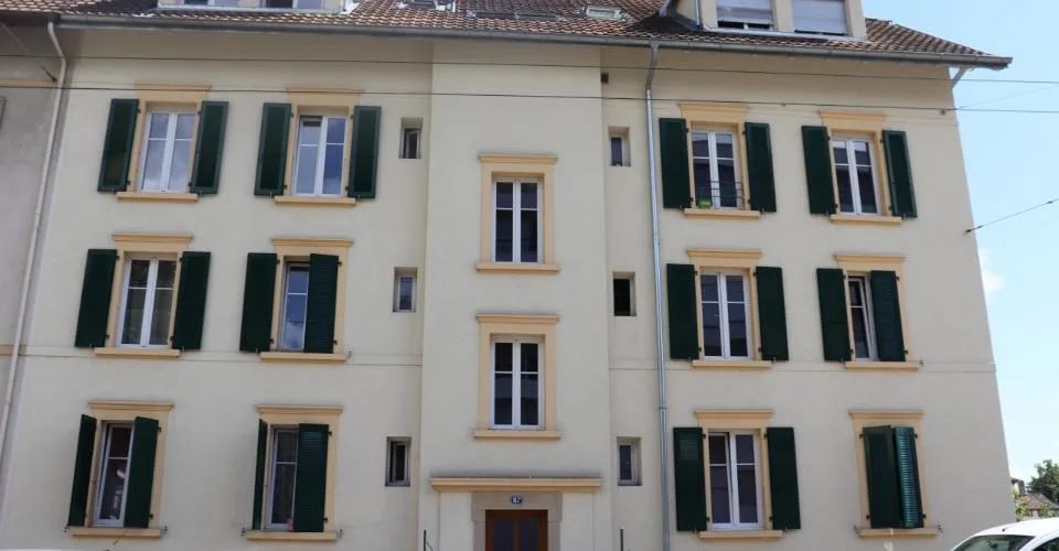 Appartement à Neuchâtel avec vue quartier