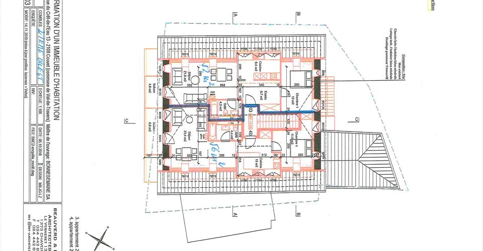 Rue du Crêt-de-l'Eau 13, Couvet - App. 2,5 pces au 2ème étage