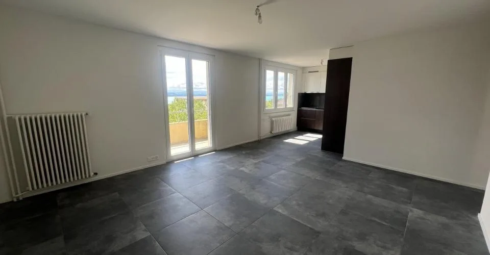 Appartement à Neuchâtel avec vue sur le lac et les Alpes