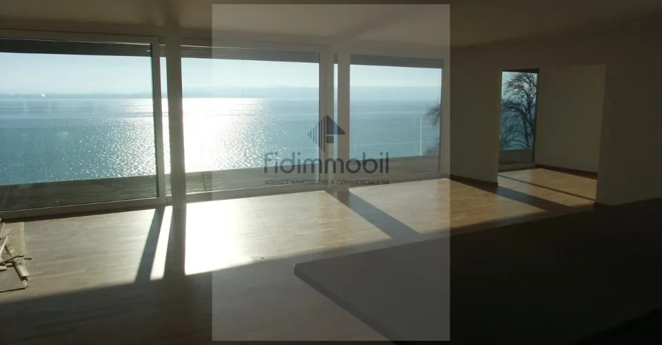 Magnifique logement avec vue imprenable sur le lac.