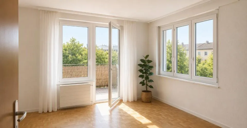 Appartement bien placé dans quartier calme