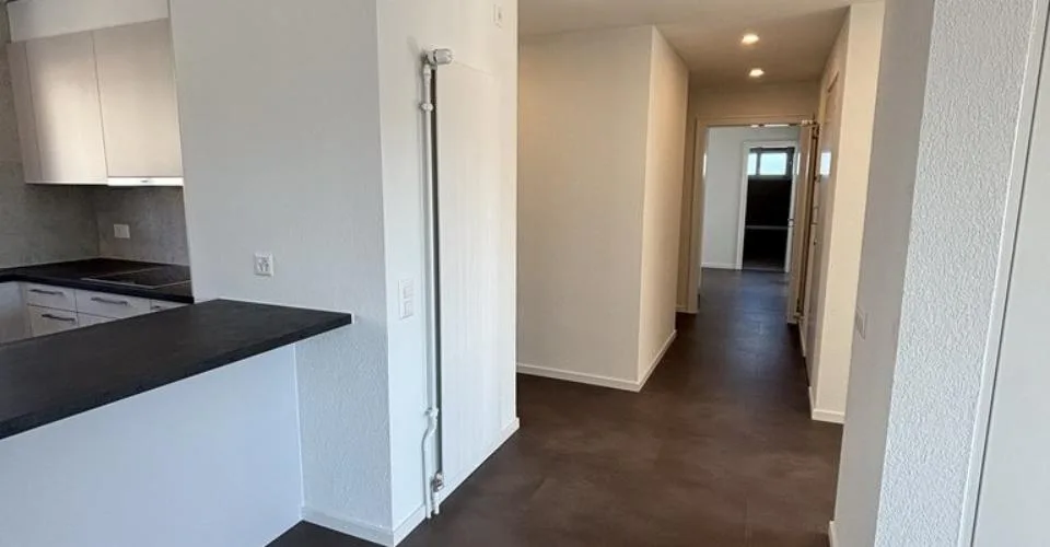 Spacieux appartement en attique avec deux balcons