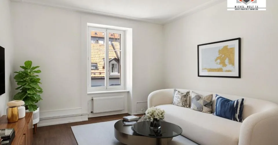 Appartements entièrement rénovés avec colonne de lavage