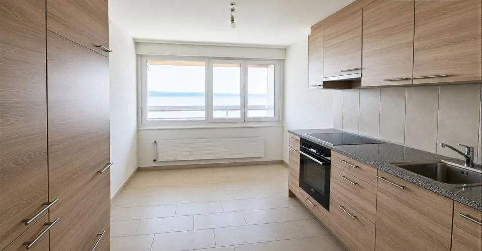Magnifique appartement avec vue sur le lac et les alpes