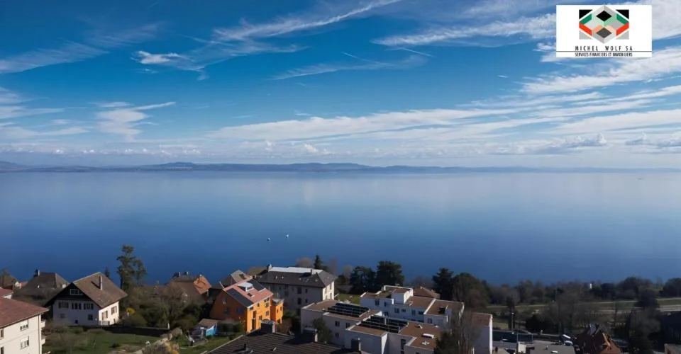 Magnifique appartement avec vue sur le lac et les alpes