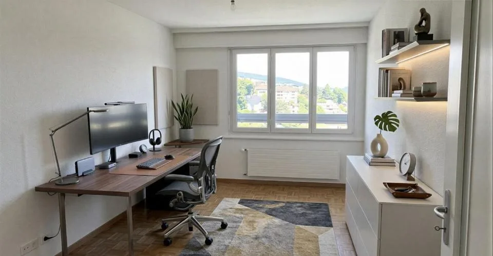 Magnifique appartement avec vue sur le lac et les alpes