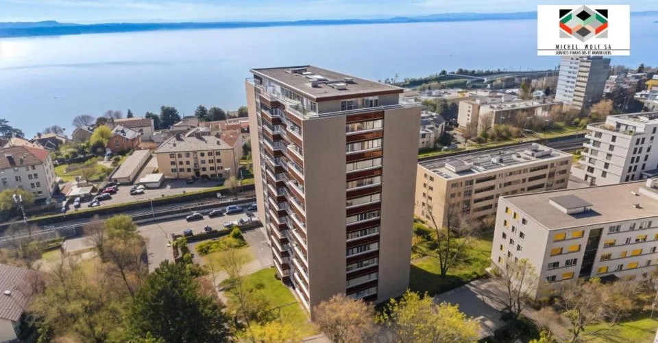 Magnifique appartement avec vue sur le lac et les alpes