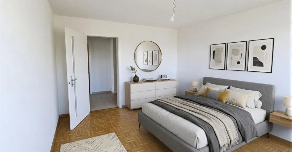 Magnifique appartement avec vue sur le lac et les alpes