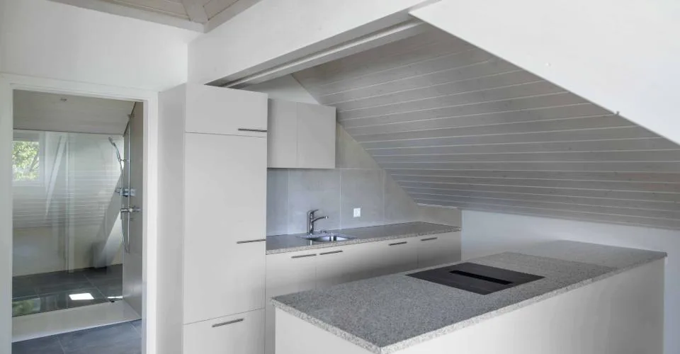 Loft à Neuchâtel, avec jardin commun et coin potager