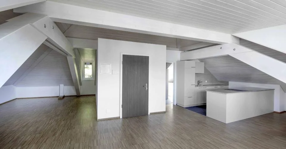 Loft à Neuchâtel, avec jardin commun et coin potager