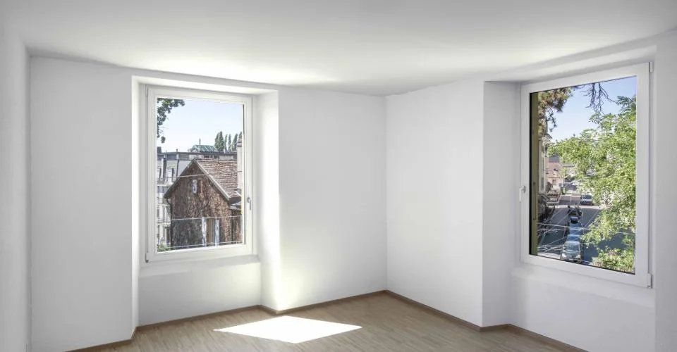 Magnifique appartement de 4 pièces à Neuchâtel, avec grande terrasse, jardin commun et coin potager