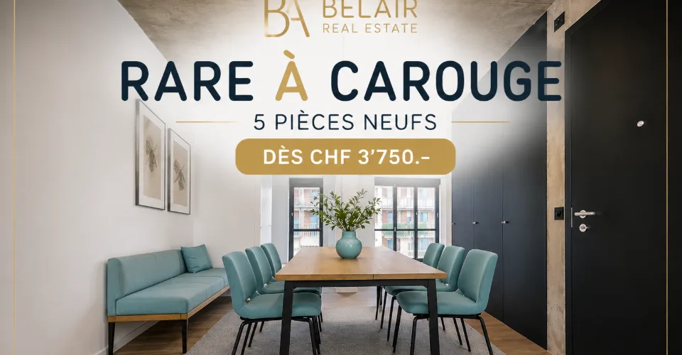 Au coeur de Carouge - 5 pièces
